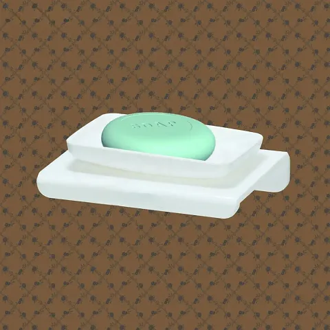 Quick Acrylic Soap Holder/Soap Dish/Bathroom Soap Stand/Bathroom Accessories (Single)
