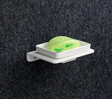 Quick Acrylic Soap Holder/Soap Dish/Bathroom Soap Stand/Bathroom Accessories (Single)-thumb1