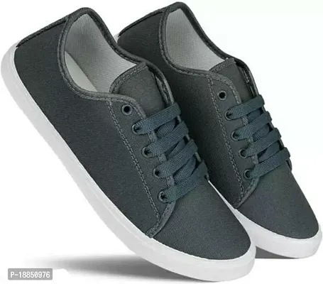 Elegant Grey Mesh  Sneakers For Women-thumb0