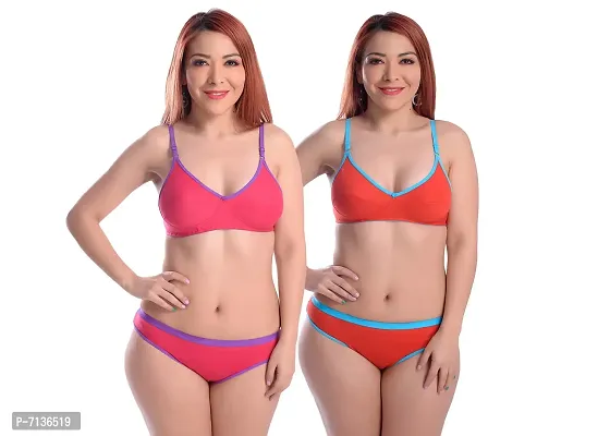 Buy Embibo Multicolour Bra Panty Set Size -32 Online In India At Discounted  Prices