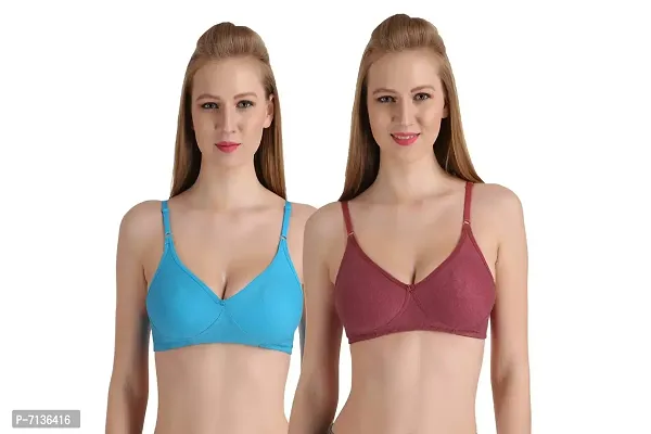 Embibo Milanch Firozi Bra Women's Bra Maroon Color