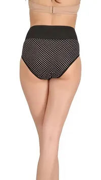 Popocracy Regular Women's Underwear Hipster Cotton Color - Solid Black Size - XXL-thumb3