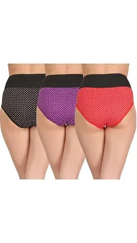 Popocracy Regular Women's Underwear Hipster Cotton Color - Multicolor Size - XL-thumb2