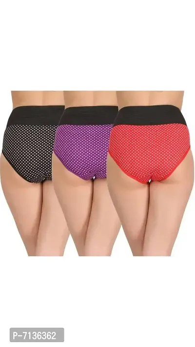 Popocracy Regular Women's Underwear Hipster Cotton Color - Multicolor Size - XL-thumb3