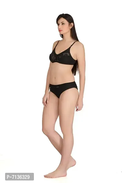 Embibo Women's Lingerie Set Black-thumb3