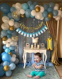 1st Happy Birthday Decorations Balloons DIY Combo Kitnbsp;nbsp;(Set of 76)-thumb2