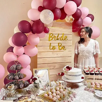 Bride To Be Decorations Balloons DIY Combo Kitnbsp;nbsp;(Set of 44)-thumb0