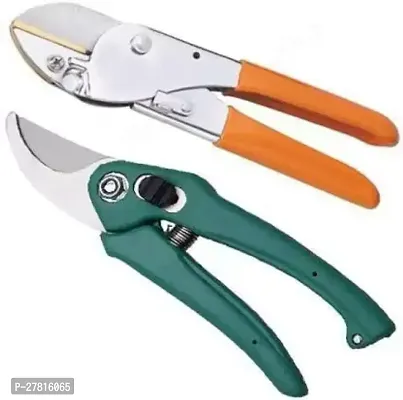 2 Pcs Gardening Tool Kit Pruner Heavy Roll Cutter Garden Tool Kit 2 Tools Garden Tool Kit Tools Pack of 2-thumb0