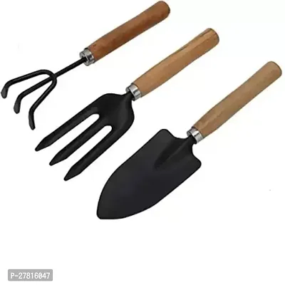 Pruner Scissors Khurpi Gloves 8 Patten tregar Hand weeder Hand big trowel Hand small trowle Hand fork Hand cultivator Garden Tool Kit Tools Pack of 11-thumb0