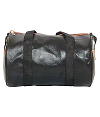 Gym Bag by Ink-Craft Fit Well Polyester 23 Lt rs Medium Gym Duffel Sports Bag (Black)-thumb3