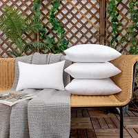 Woaboy Outdoor Pillow Insert Waterproof 12x20 Throw Pillow Insert Water Resistant Lumbar Pillow Sham Form Premium Hypoallergenic Pillow Stuffer for Patio Furniture Sofa Couch-thumb3