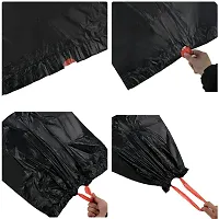 Begale 6 Gallon Drawstring Trash Bags, Black, 110 Counts-thumb3