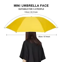 Yellow Wine Bottle Umbrella: Stylish Windproof Double Layer Canopy with UV Protection  Rain Cover for Men, Women, and Kids-thumb3