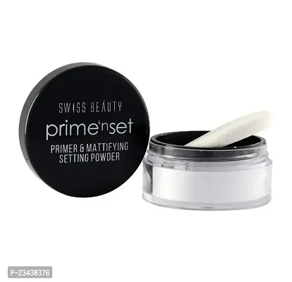 Swiss Beauty Fashionstorm Prime'nset Primer and Mattifying Setting Powder (10 g)-thumb0