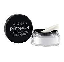 Swiss Beauty Fashionstorm Prime'nset Primer and Mattifying Setting Powder (10 g)-thumb1