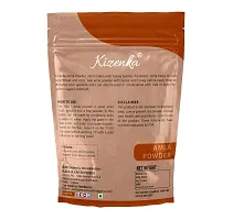 KIZENKA Natural Dry Amla Powder For Anti- Hair-Fall, Anti-Dandruff Hair 50Gm ( Pack of 1)-thumb1