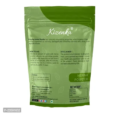 KIZENKA Organic  Herbal Henna Leaf Powder For Hair Colour-nbsp;(50g)-thumb2