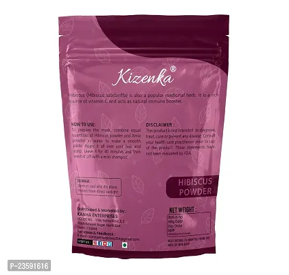 KIZENKA Professional Hibiscus Powder 50GM ( Pack of 1)-thumb2