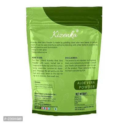 KIZENKA Best Aloe Vera Powder for Diy Hair  Skin Care - 50g (Pack of 1)-thumb2