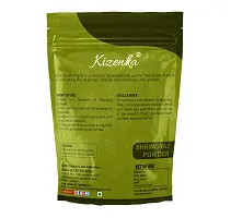 KIZENKA Bhringraj Powder -Natural Dry Herb for Hair Treatment 100GM ( Pack of 1)-thumb1