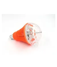 Crystal Disco LED Big Rotating Bulb Light Single Disco Ball Assorted Colour (Ball Diameter: 10 cm)-thumb1