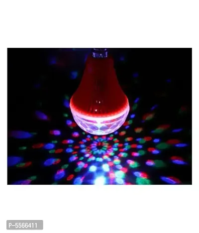 Crystal Disco LED Big Rotating Bulb Light Single Disco Ball Assorted Colour (Ball Diameter: 10 cm)-thumb4
