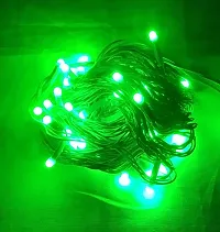 11 Meter 40 Still LED Green Decorative Power Pixel Led String Light | 36 Feet Power Pixel Led Ladi for Home Decor, Christmas, Diwali and Festive Decoration (Green) Pack of 2-thumb1