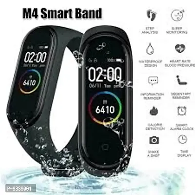 M4 Smart Band With Scratch poof Lamination Fitness Tracker Band-thumb4