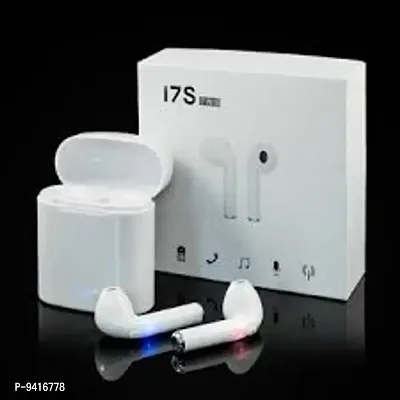 Bluetooth Headset  (White, In the Ear)