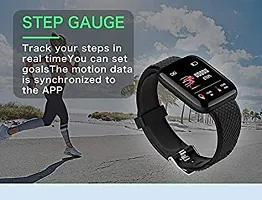 116 IP68 Waterproof Touch Screen Fitness Tracker Watch-thumb3