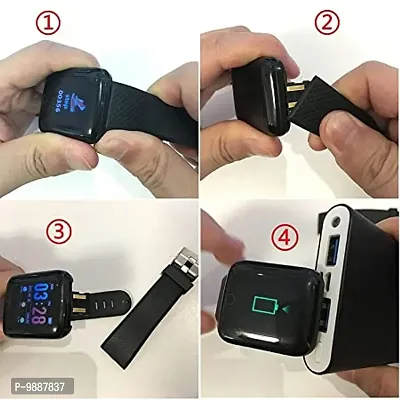 ID116 Plus Bluetooth Smart Band Watch Aqua Hydra Band Watch-thumb2