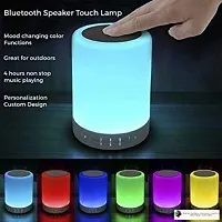 USB Rechargeable Portable Different Lighting Modes LED Touch HiFi Light Lamp Bluetooth Speaker-thumb1