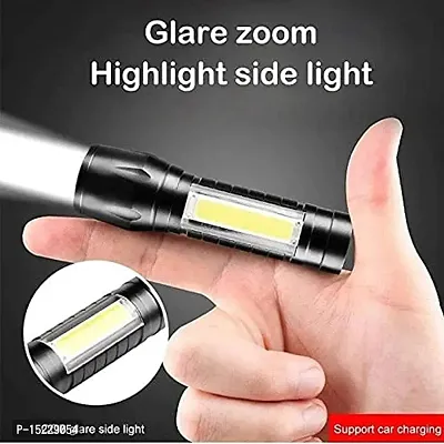 Mini Flashlight | Desk Lamp Light with Gift Box.Focus Zoom Torch Light with 3 Modes Adjustable for Emergency Activities #5-thumb0