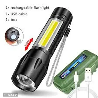 Mini Flashlight | Desk Lamp Light with Gift Box.Focus Zoom Torch Light with 3 Modes Adjustable for Emergency Activities #5-thumb2
