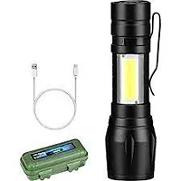 Mini Flashlight | Desk Lamp Light with Gift Box.Focus Zoom Torch Light with 3 Modes Adjustable for Emergency Activities #8-thumb3