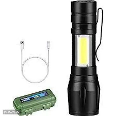 Mini Flashlight | Desk Lamp Light with Gift Box.Focus Zoom Torch Light with 3 Modes Adjustable for Emergency Activities #8-thumb4