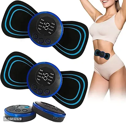 Body Massager Machine for Pain Relief Wireless Vibrating Massager 8 Mode  19 Strength Level EMS Massager Mini Massager Butterfly Massager for Shoulder Legs Massage Neck Massager Back Massager #5-thumb2