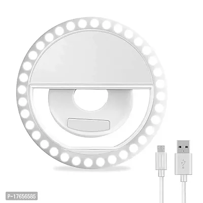 Selfie Ring Light, Rechargeable Portable Clip-#11-thumb0