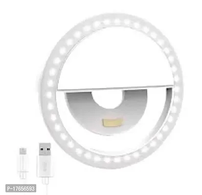Selfie Ring Light, Rechargeable Portable Clip-#18-thumb0
