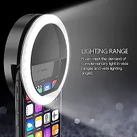 Selfie Ring Light, Rechargeable Portable Clip-#11-thumb3