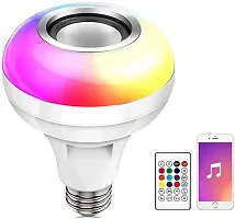 LED Music Bulb Colourful Lamp Built-in Audio Speaker Music Player With Remote Control #6-thumb2