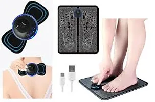 EMS Foot Massager Cushion, Relieve Muscle Fatigue, Home,-thumb2