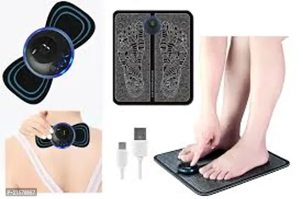 EMS Foot Massager Cushion, Relieve Muscle Fatigue, Home,-thumb3