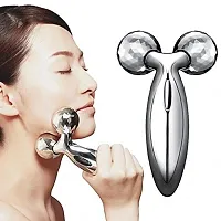 Rotate Silver Face Full Body Shape Massager Wrinkle Remover Facial Massage Relaxati##3-thumb3
