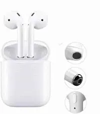 I7s WITH SMALL SIZE, SUPER LIGHTWEIGHT Bluetooth Headset  (White, In the Ear)-thumb1