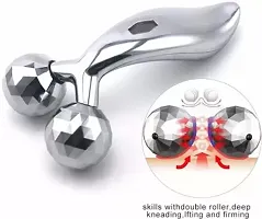 3D Massager, Stainless Steel, Back, Muscle, Silver-thumb2