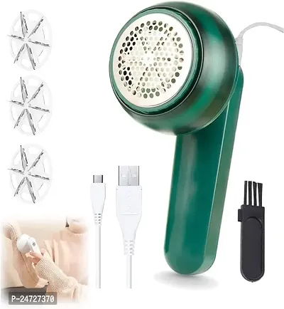 Fabric Shaver, Electric Lint Remover, USB Rechargeable Fabric Defuzzer