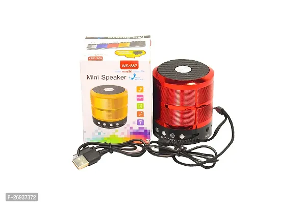 WS-887 Mini Speaker Bluetooth Speaker for Home-thumb4