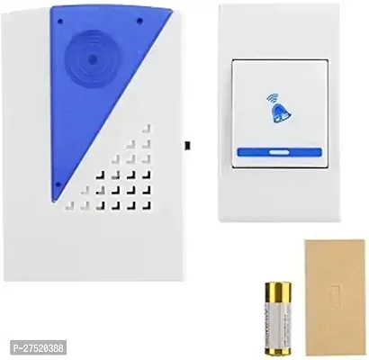 Wireless Doorbell Kit Over 100 Feet Range 32 Rings Door Bell Chime LED Flash(PACK OF 1)