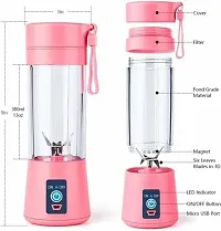 JUCIER Rechargeable Bottle  Portable Fruit Blender Maker Protein Shaker PACK OF 1-thumb1